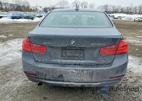 2014 BMW 328 D xDrive из США, поврежденный, VIN WBA3D5C5XEKX96688